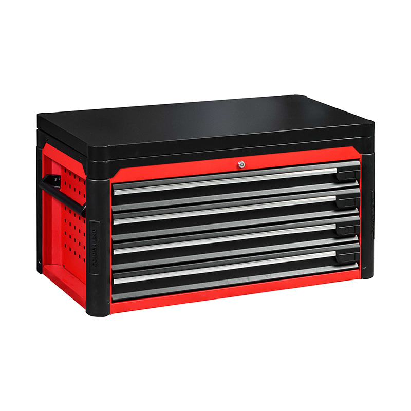 GL3404 Sistema Inter-Lock Profissional 4 Gavetas Baú de Ferramentas com Furos Laterais