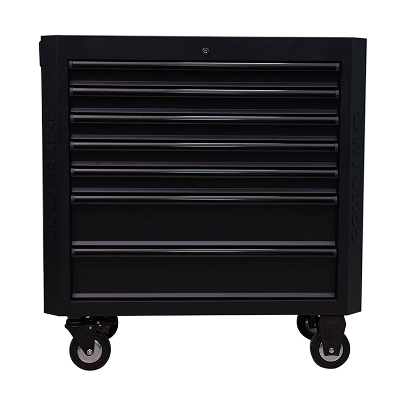 Armário de ferramentas móvel industrial com gavetas inferiores extra grandes GL3607L