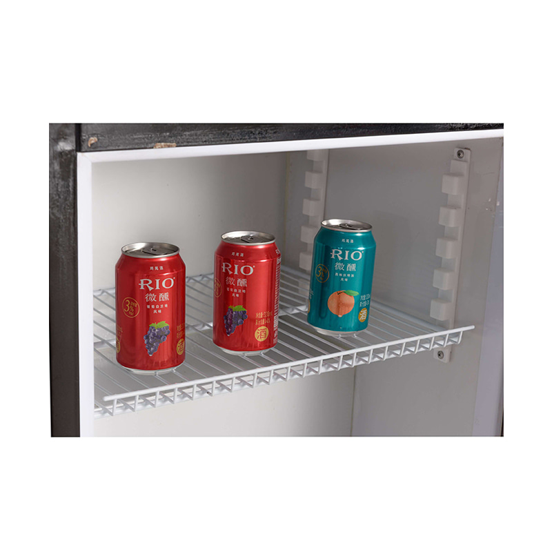 Armário de ferramentas de metal com 2 gavetas GL408 e minigeladeira