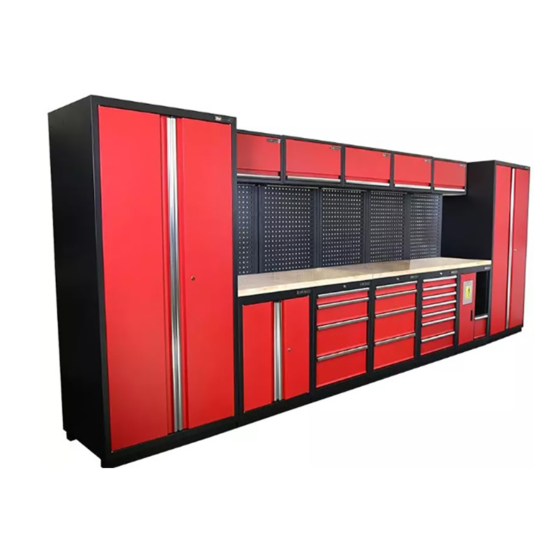 Glg6000x personalizado combinado multifuncional aço garagem ferramenta de armazenamento gabinete móveis laboratório bancada de madeira inoxidável