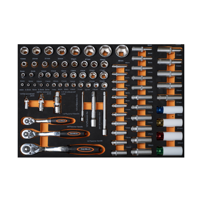 GL3387+Tools Carrinho de ferramentas para armário de ferramentas com 7 gavetas e rodízios